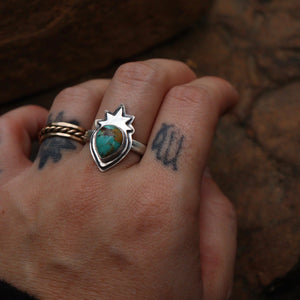 Silver Sunrise Rings