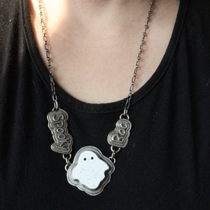 Spooky BOO- Necklace