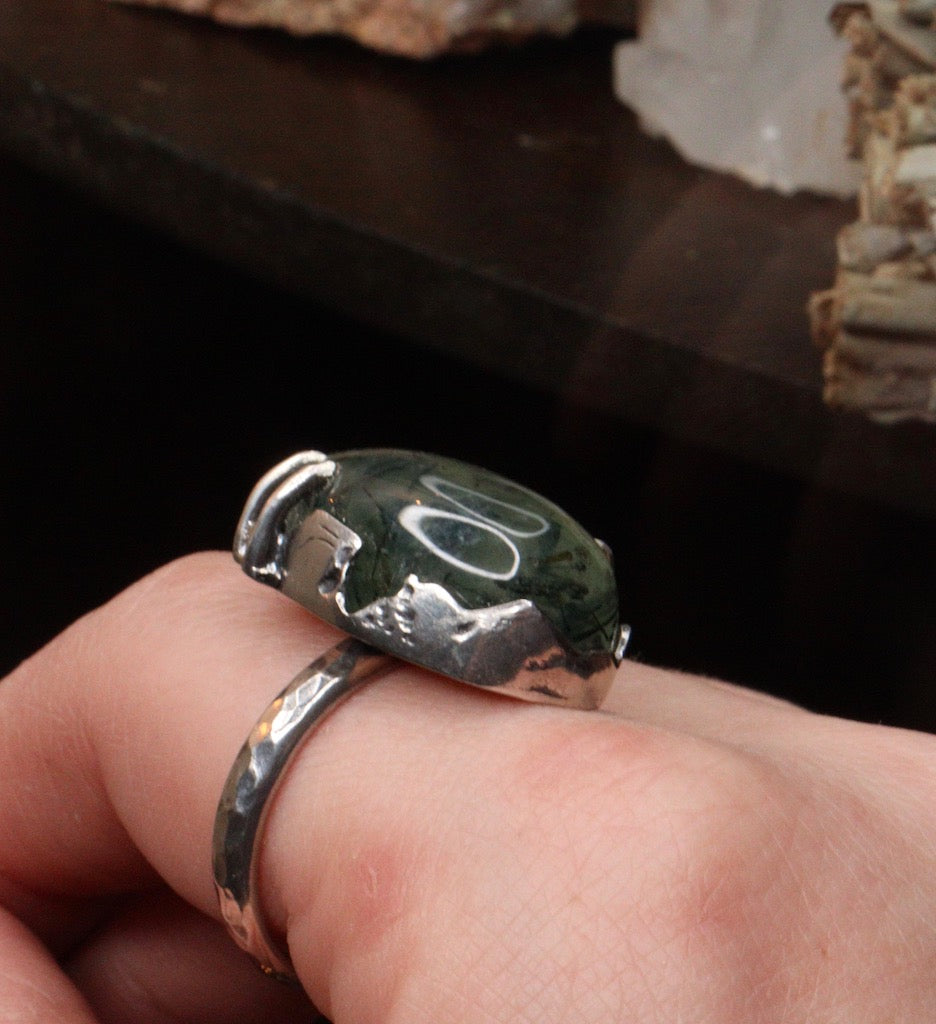 Hidden mountains- ring