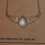 Load image into Gallery viewer, Moonlight Elegance- Bar Necklace
