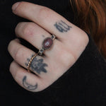 Load image into Gallery viewer, Chained to love - Ring size 8 1/4th
