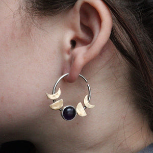 Pre order- Amethyst earrings