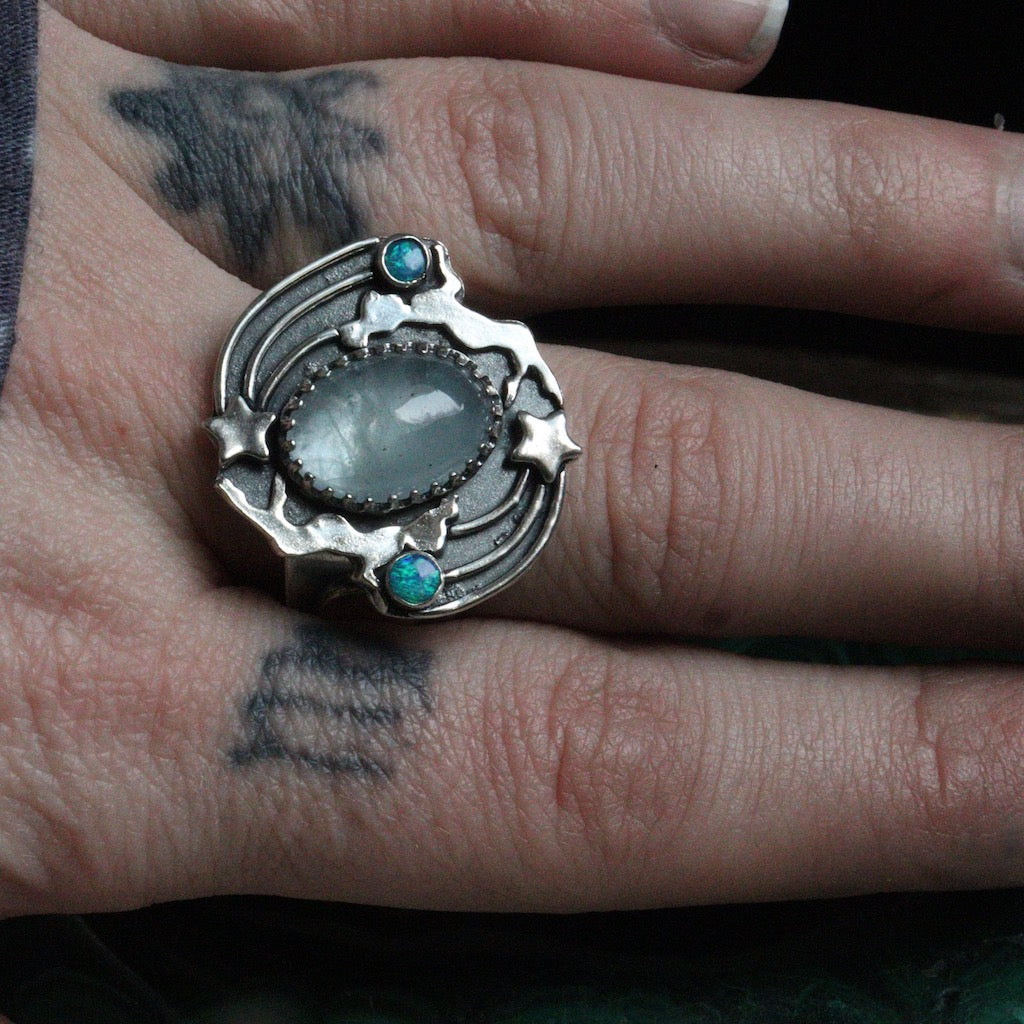Celestial Sisters- Ring size 10