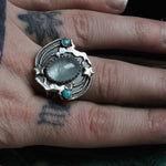 Load image into Gallery viewer, Celestial Sisters- Ring size 10
