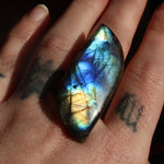 Load image into Gallery viewer, Made To Order Labradorite Ring
