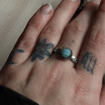 Load image into Gallery viewer, Larimar - ring size 9 3/4ths
