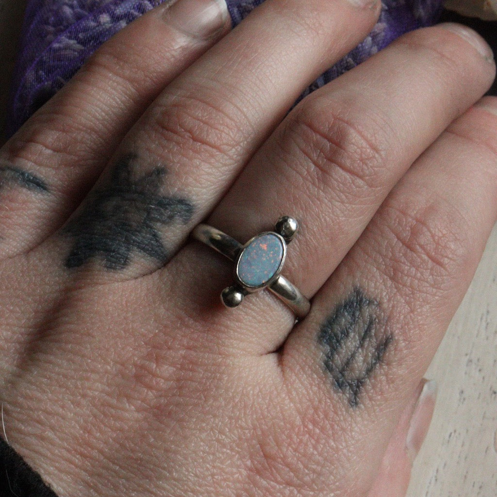 Opal beam- ring size 6.5