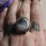 Load image into Gallery viewer, Botswana agate - ring size 7
