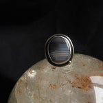 Load image into Gallery viewer, Botswana agate - ring size 7
