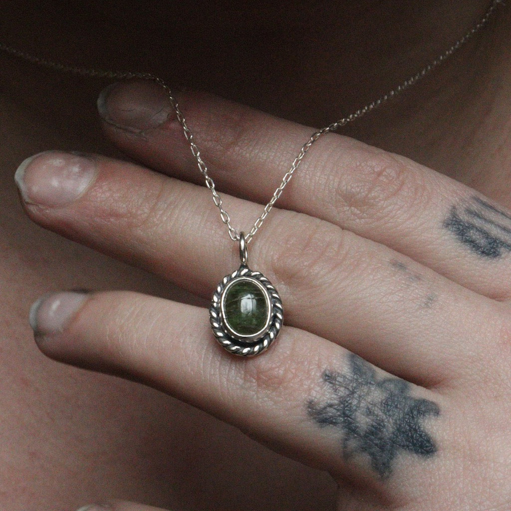 Little Green- pendant