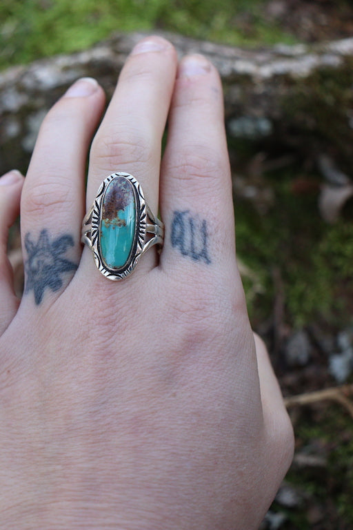 Turquoise ring- Size 7.5