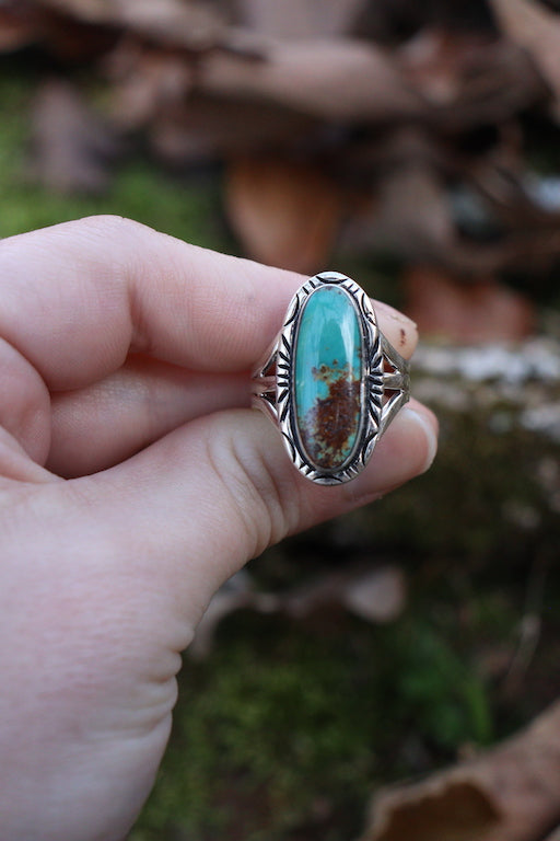 Turquoise ring- Size 7.5