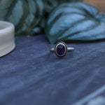 Load image into Gallery viewer, Amethyst - ring size 6.5
