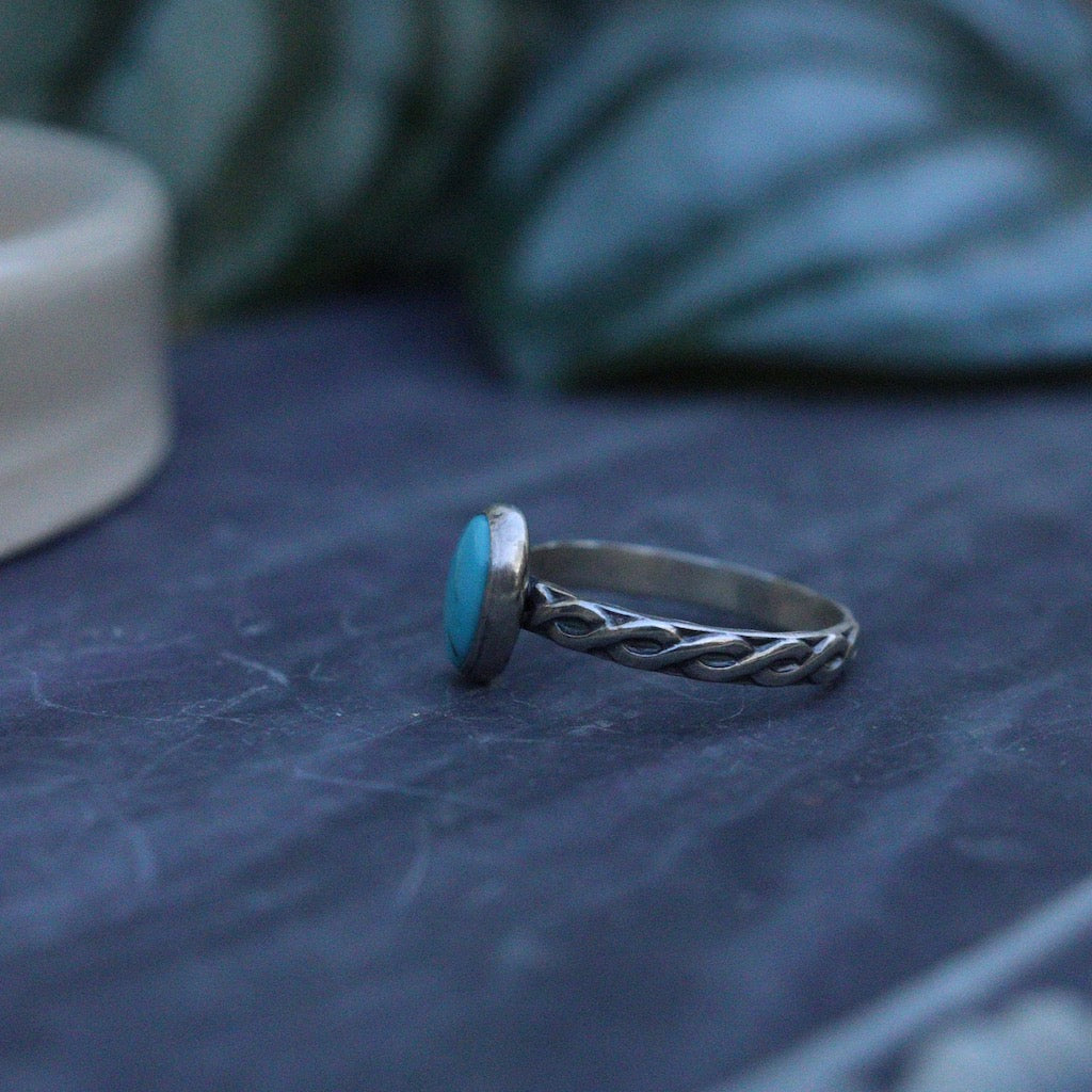 Turquoise rings- two sizes