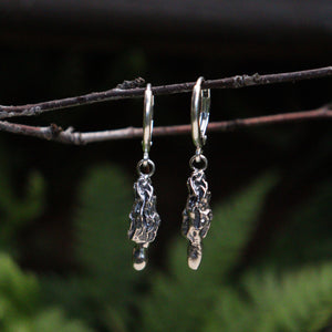 Morel Mushroom Earrings- 3 sizes