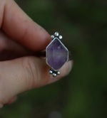 Load image into Gallery viewer, Herkimier Amethyst - Ring size 5 1/4th
