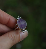 Load image into Gallery viewer, Herkimier Amethyst - Ring size 5 1/4th
