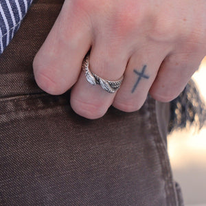 Two headed serpent - ring Size 9 3/4th