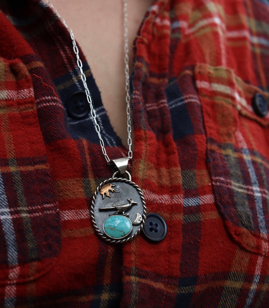 Road runner- Necklace