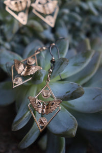 Moth Metal - Earrings