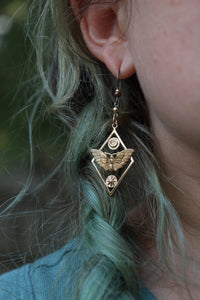 Moth Metal - Earrings