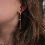 Load image into Gallery viewer, Tears of the Damned- Earrings
