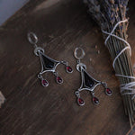 Load image into Gallery viewer, Gothic Chandelier- Earrings
