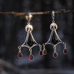 Load image into Gallery viewer, Gothic Chandelier- Earrings
