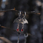 Load image into Gallery viewer, Bloody Batt- Earrings
