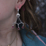 Load image into Gallery viewer, Gothic Chandelier- Earrings
