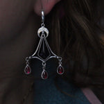 Load image into Gallery viewer, Gothic Chandelier- Earrings
