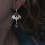 Load image into Gallery viewer, Bloody Batt- Earrings
