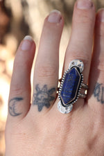 Load image into Gallery viewer, Lapis Lazuli- Ring Size 7
