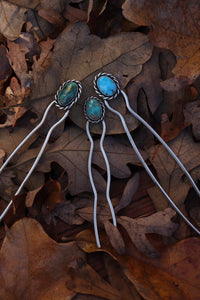 Turquoise- Hair pin