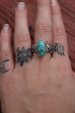 Load image into Gallery viewer, Turquoise Flower Power -RING size 9
