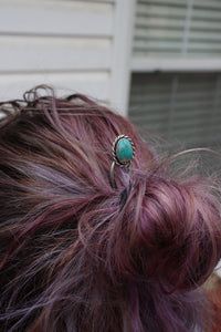Turquoise- Hair pin
