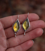 Load image into Gallery viewer, Honey drop- Amber earrings
