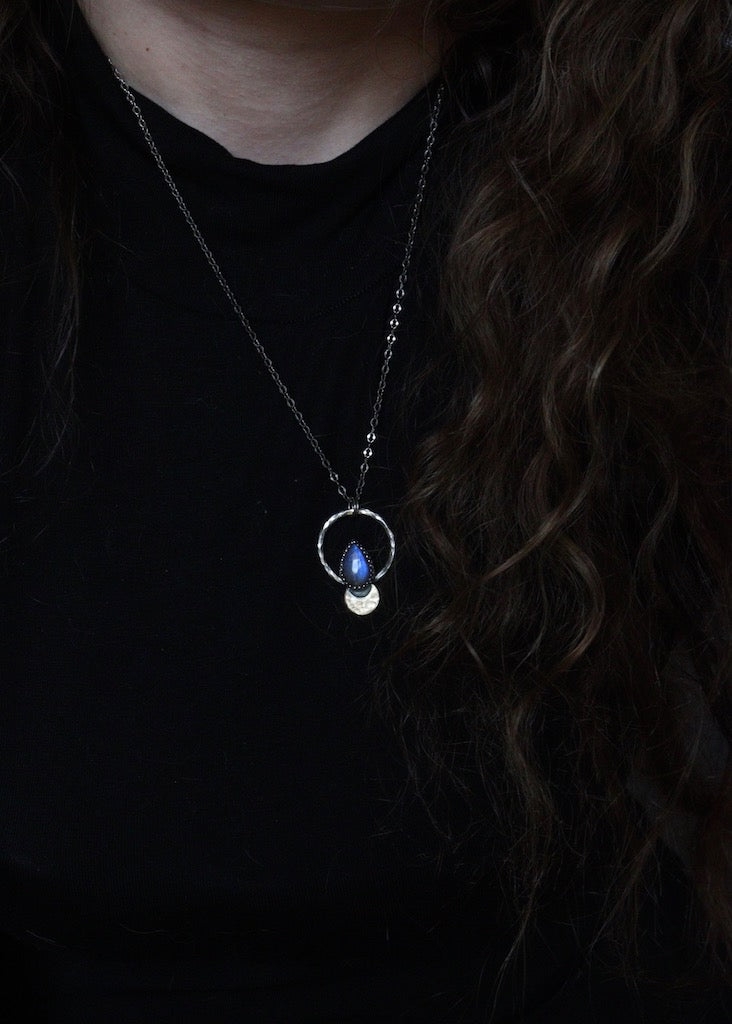 Blue Labradorite Pendant