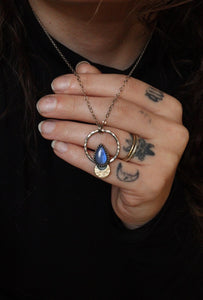 Blue Labradorite Pendant