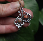 Load image into Gallery viewer, Magic Sunstone- Earrings
