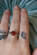 Load image into Gallery viewer, Carnelian Red-Rings
