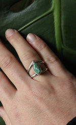 Load image into Gallery viewer, Turquoise Crown- Ring size  5 3/4th
